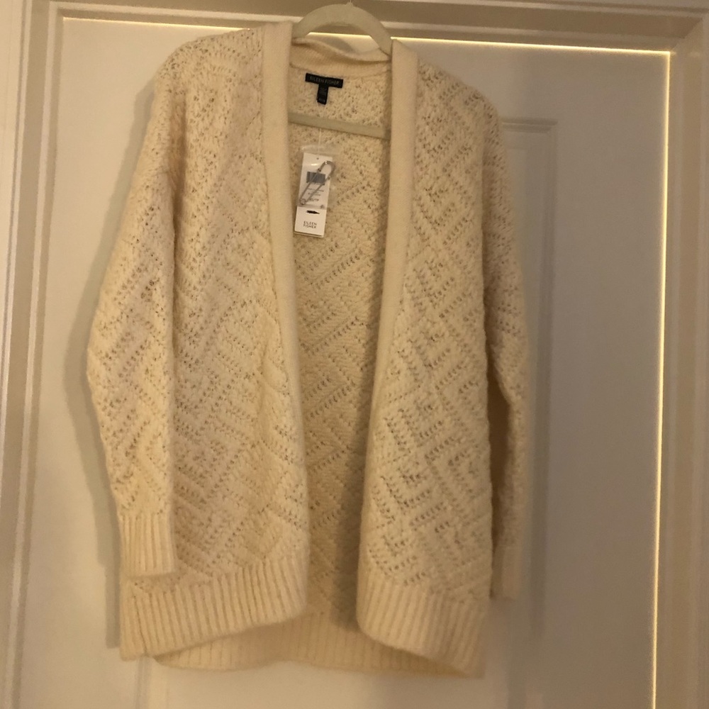 Eileen Fisher Exclusive, Cotton Alpaca Fluff Cardi